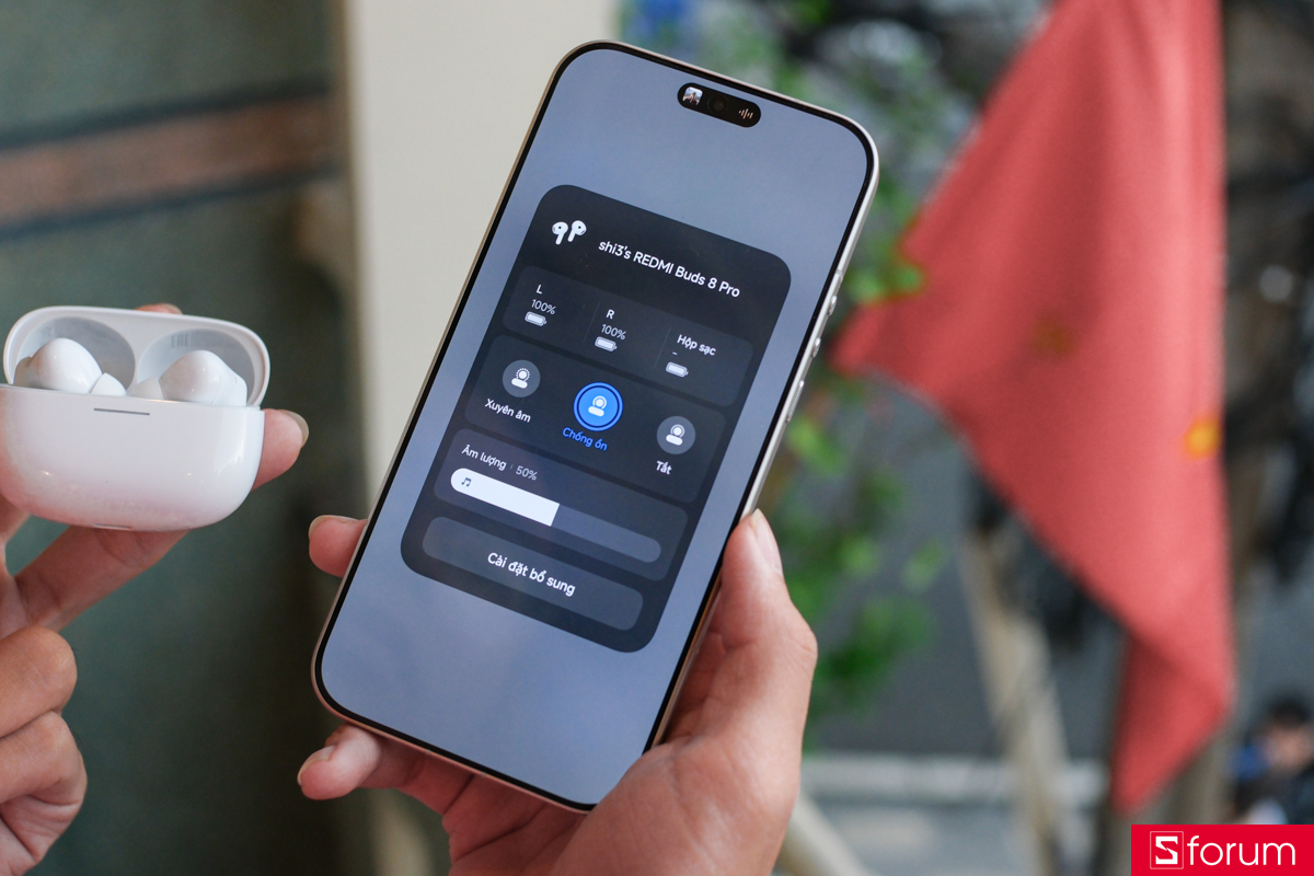 Trên tay và trải nghiệm nhanh Xiaomi REDMI Buds 8 Pro