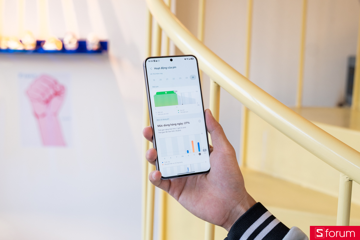 Đánh giá thời lượng pin của Samsung Galaxy A57 5G