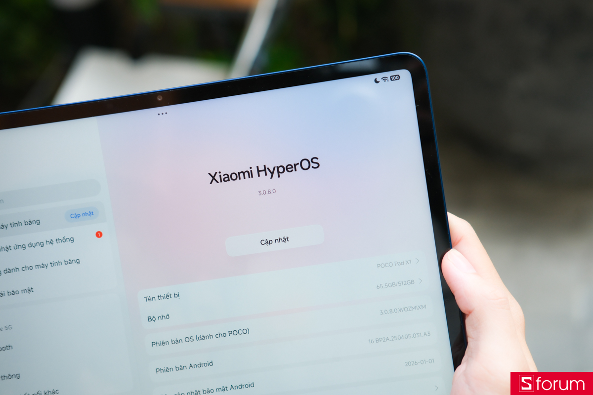 Đánh giá phần mềm của Xiaomi POCO Pad X1