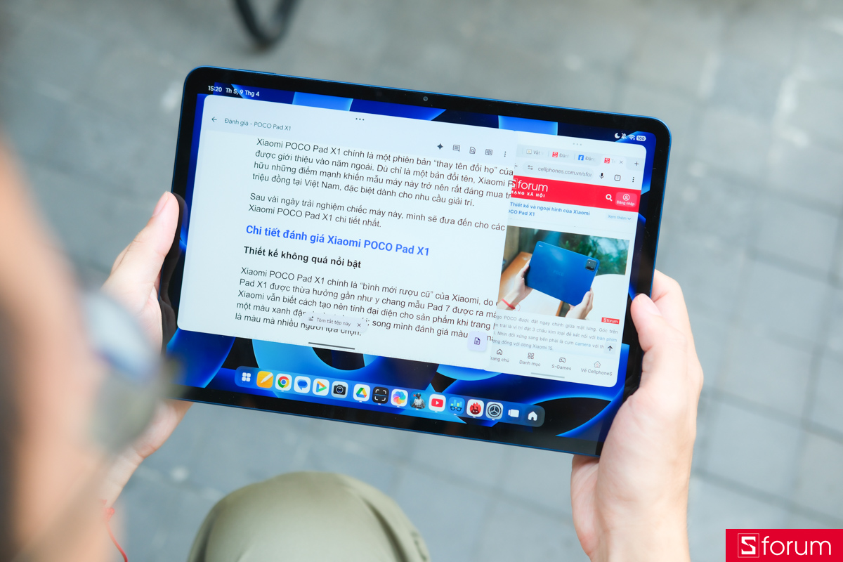 Đánh giá phần mềm của Xiaomi POCO Pad X1
