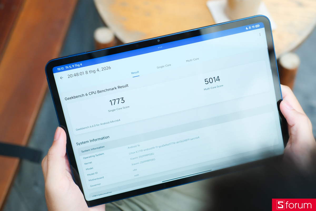 Đánh giá hiệu năng của Xiaomi POCO Pad X1