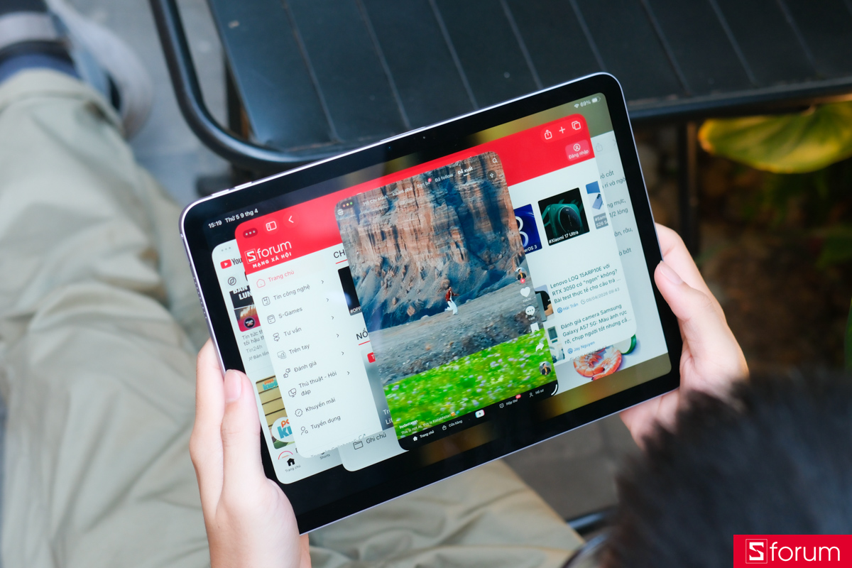 Trên tay và trải nghiệm nhanh phần mềm của iPad Air M4