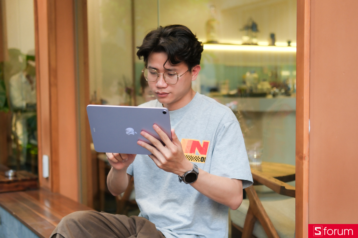 Trên tay và trải nghiệm nhanh hiệu năng của iPad Air M4