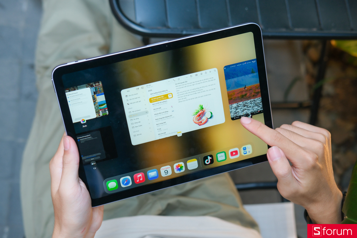 Trên tay iPad Air M4