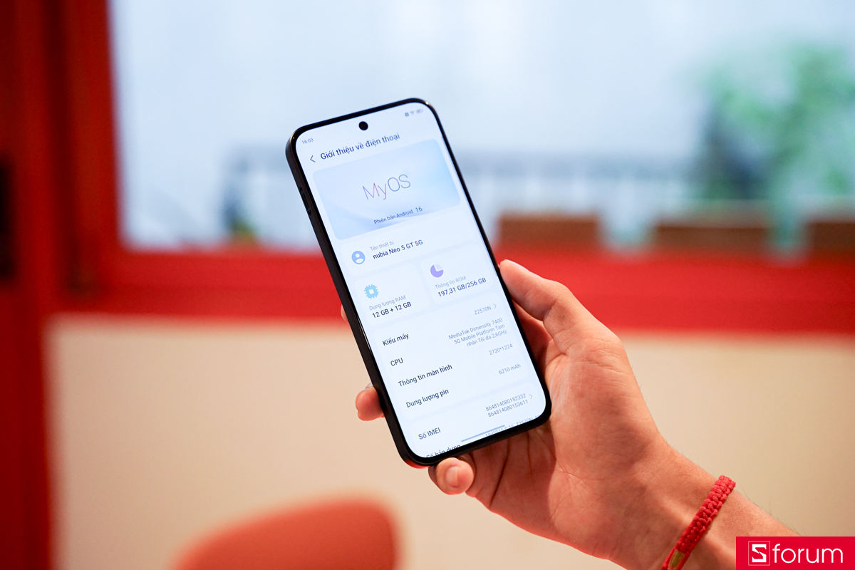 Trên tay phần mềm của Nubia Neo 5 GT