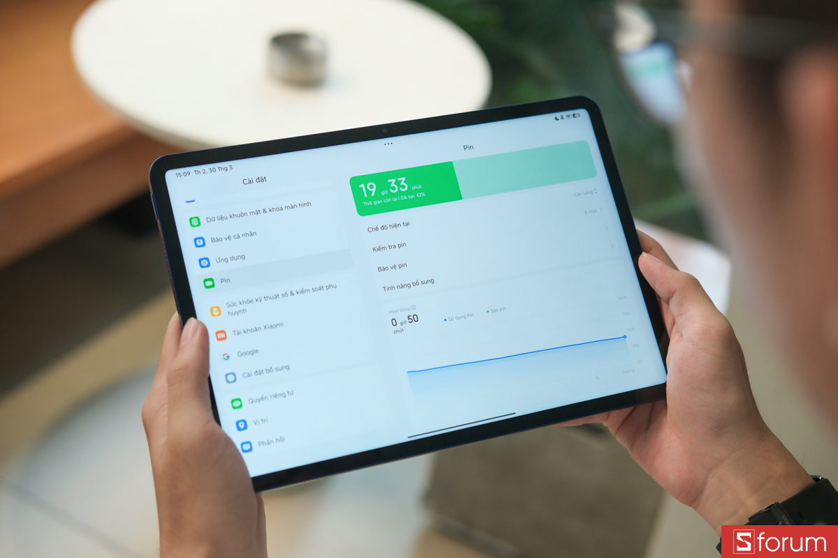 Trên tay pin và sạc của Xiaomi POCO Pad X1