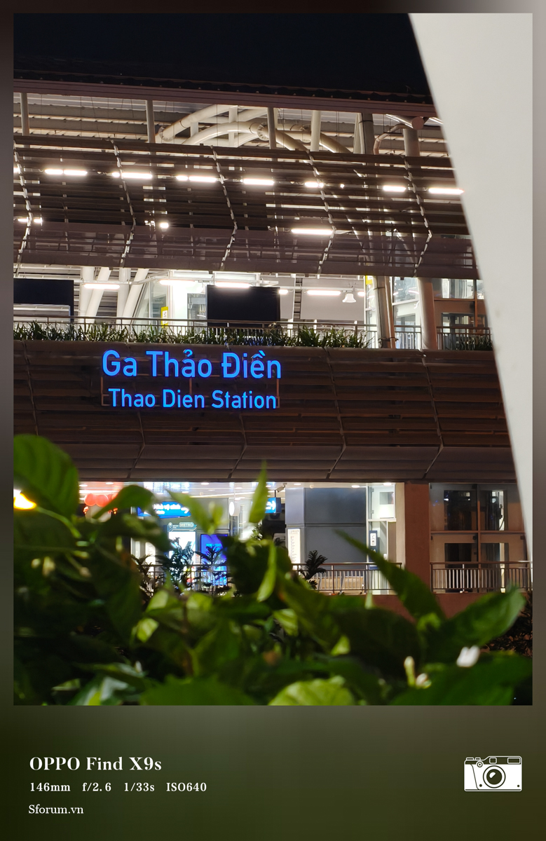 Đánh giá camera OPPO Find X9s trong điều kiện thiếu sáng