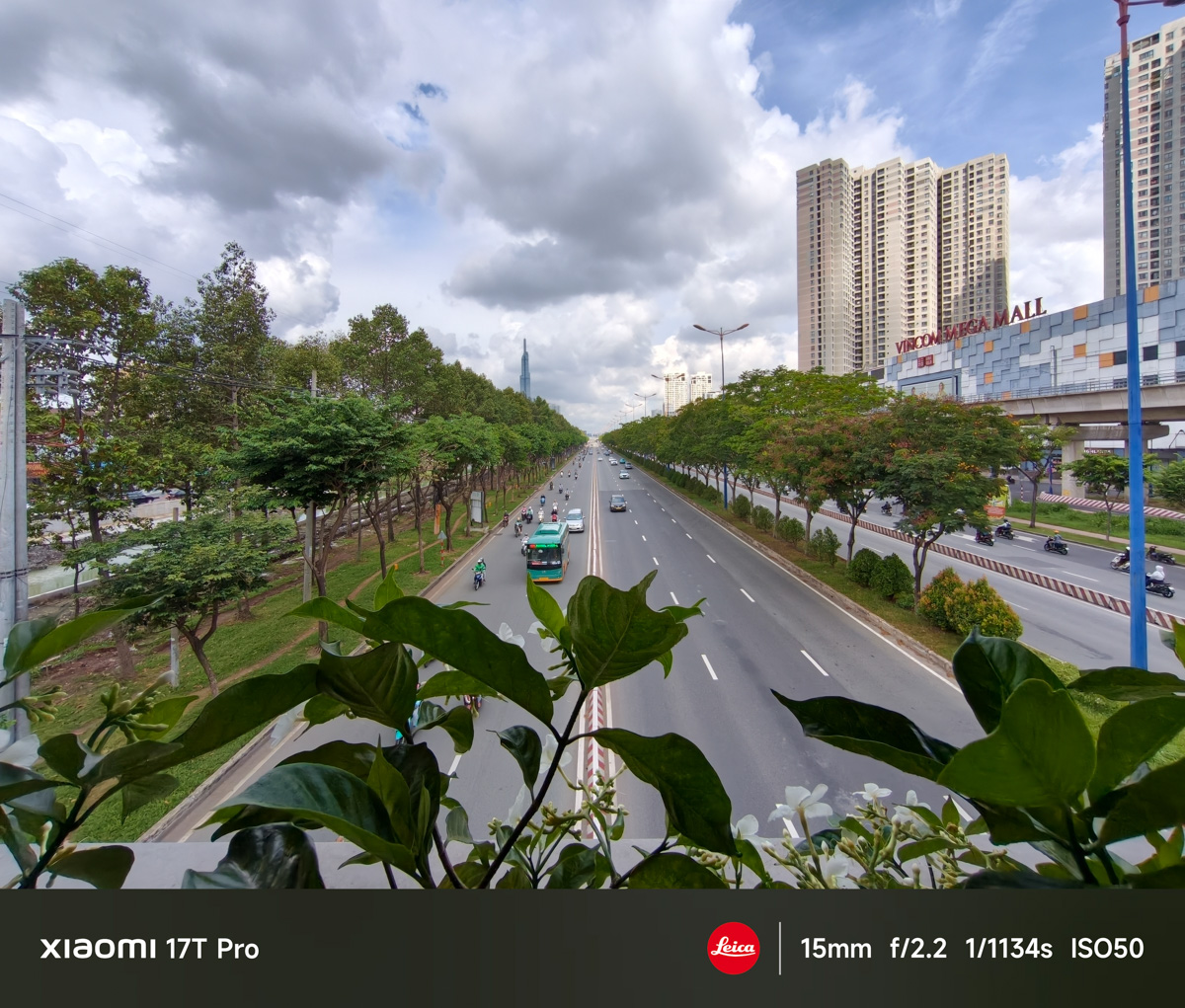 Đánh giá camera Xiaomi 17T Pro trong điều kiện đủ sáng