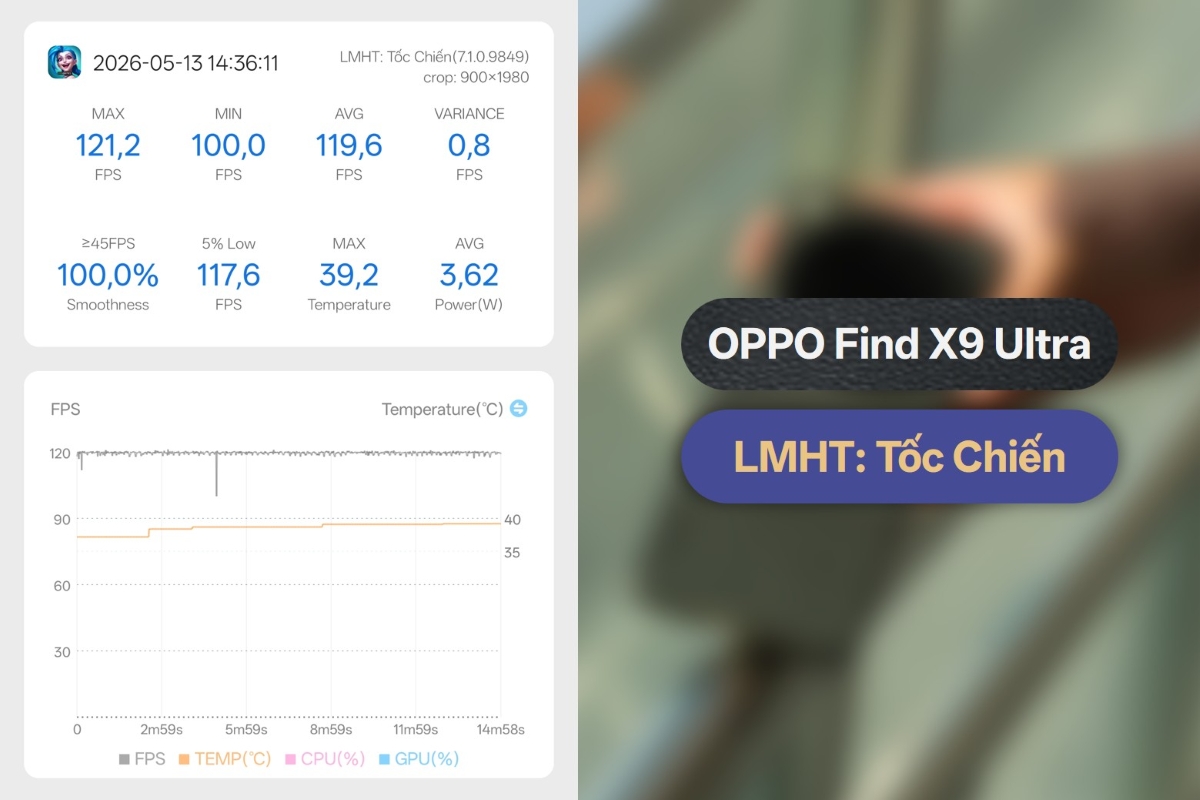 Đánh giá hiệu năng OPPO Find X9 Ultra với các tựa game