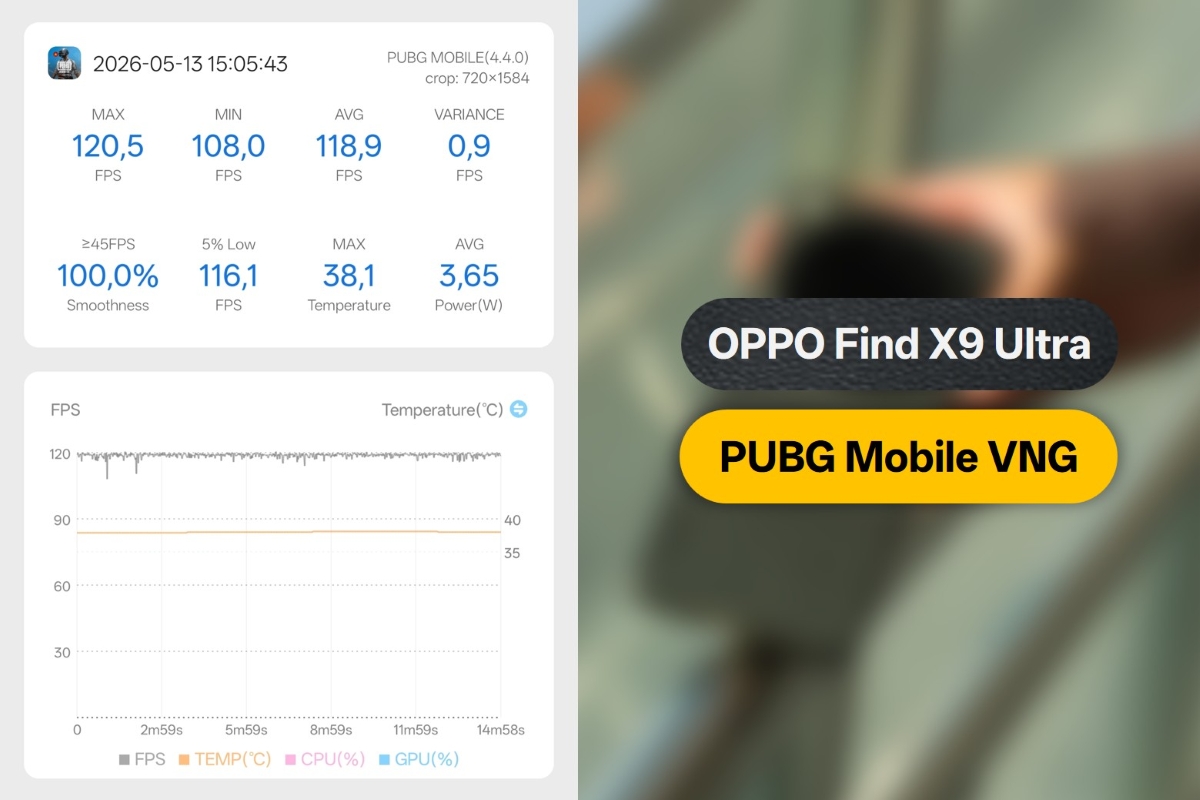 Đánh giá hiệu năng OPPO Find X9 Ultra với các tựa game