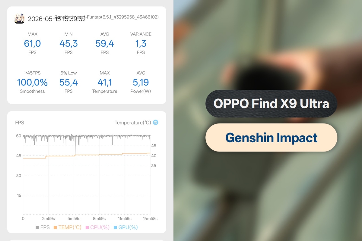 Đánh giá hiệu năng OPPO Find X9 Ultra với các tựa game