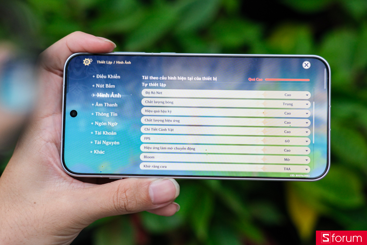Đánh giá hiệu năng OPPO Find X9s với các tựa game phổ biến