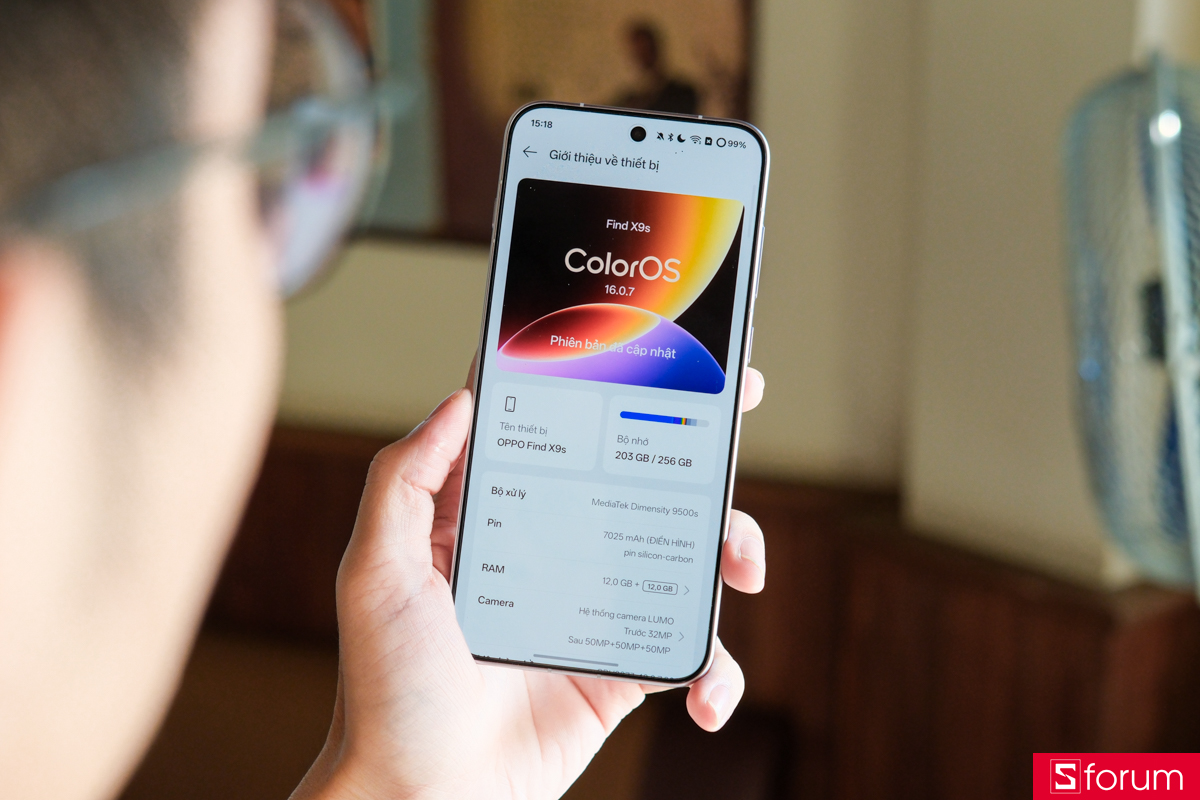 Đánh giá phần mềm của OPPO Find X9s