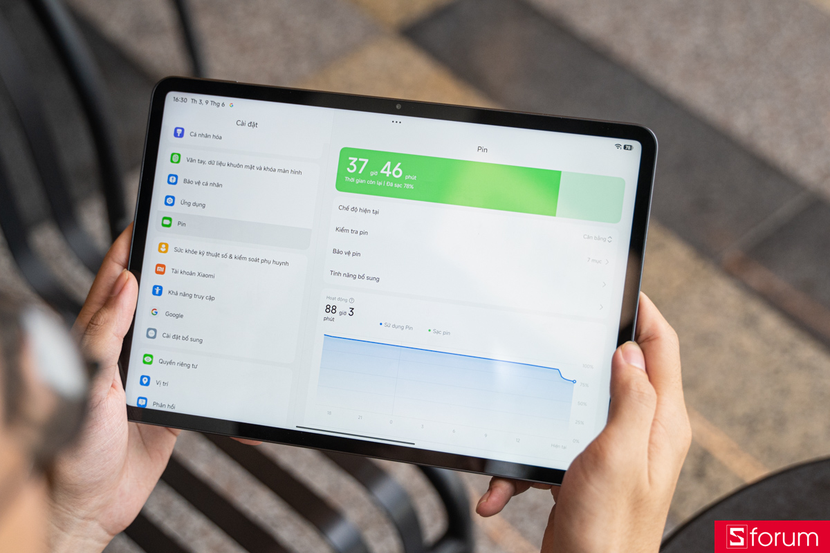 Đánh giá thời lượng pin của Xiaomi Pad 8 Pro sau 3 tháng trải nghiệm