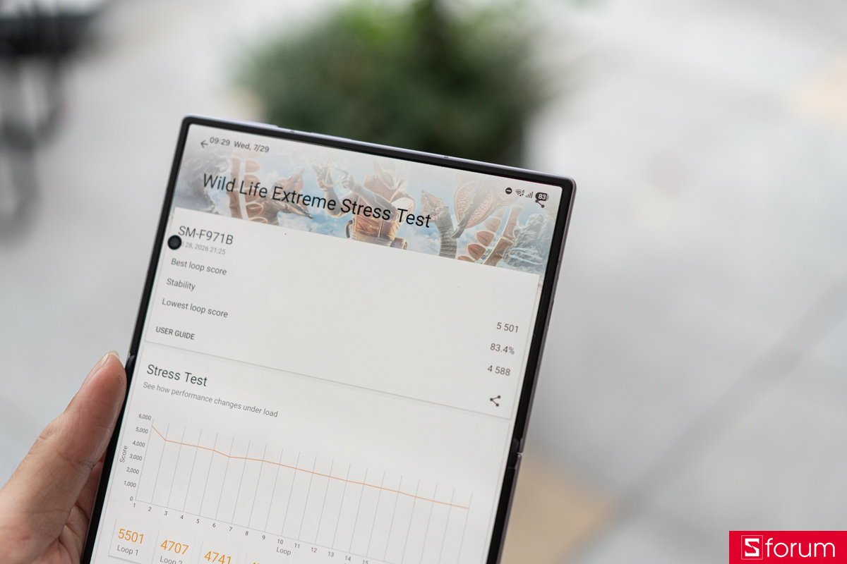 Đánh giá hiệu năng Samsung Galaxy Z Fold8