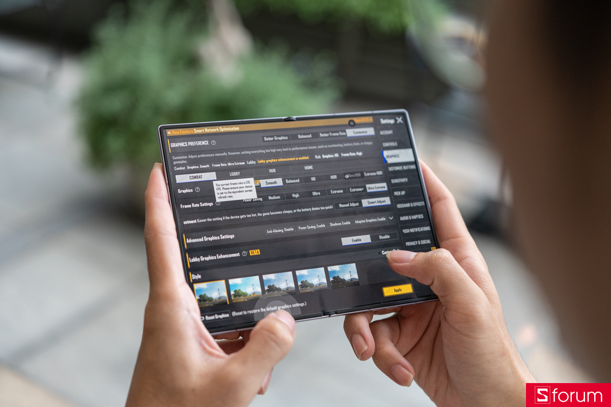Đánh giá hiệu năng Samsung Galaxy Z Fold8 qua các tựa game