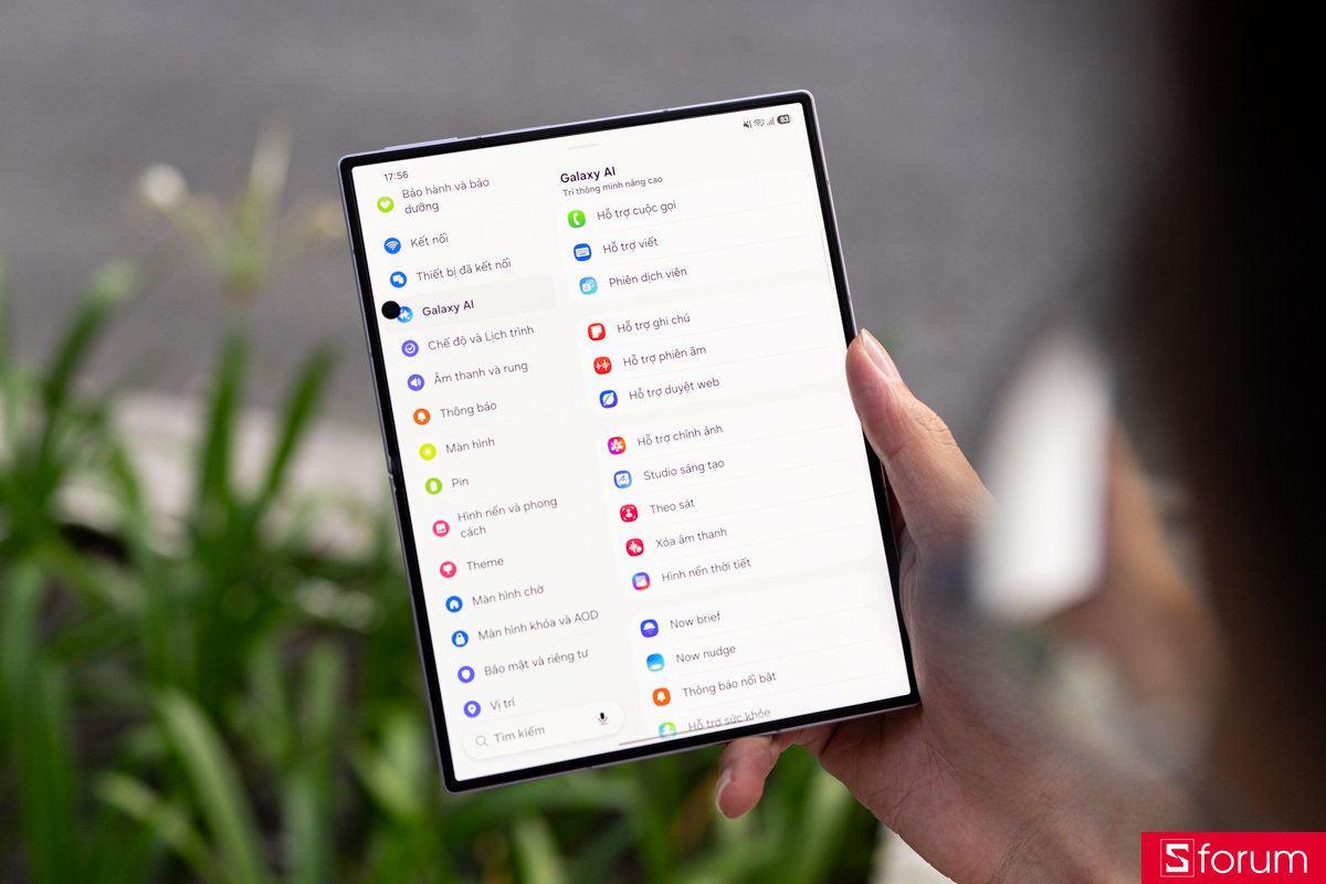 Đánh giá phần mềm của Samsung Galaxy Z Fold8