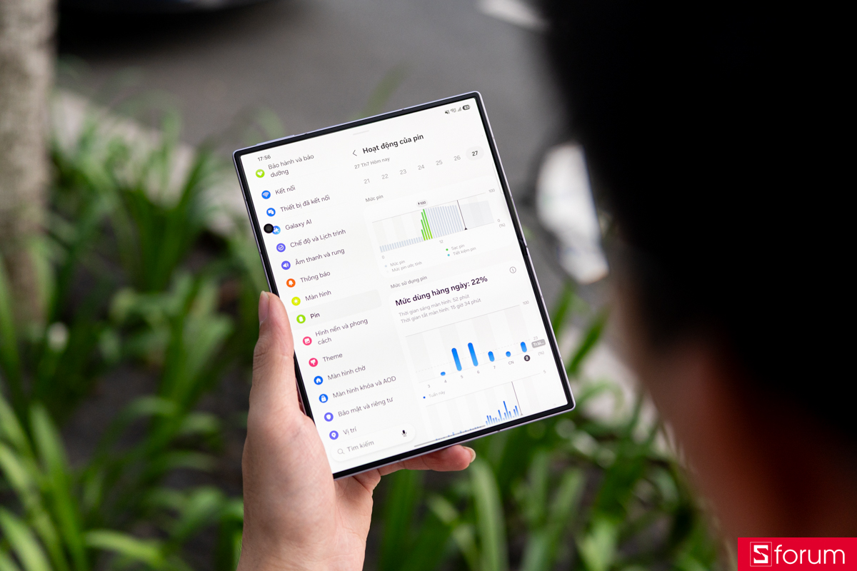 Đánh giá phần mềm của Samsung Galaxy Z Fold8