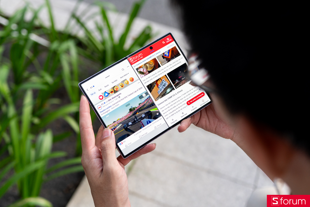 Đánh giá màn hình Samsung Galaxy Z Fold8