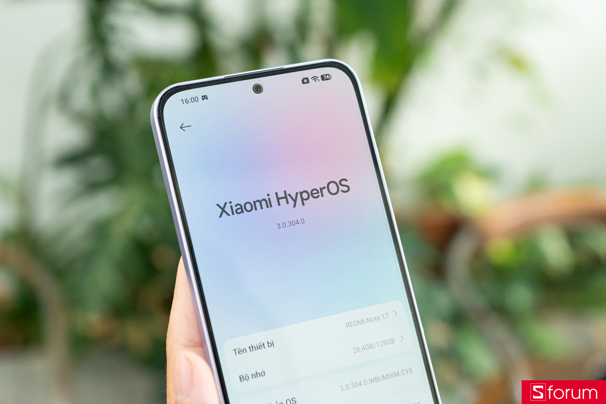 Trên tay và trải nghiệm hiệu năng và phần mềm của Xiaomi REDMI Note 17