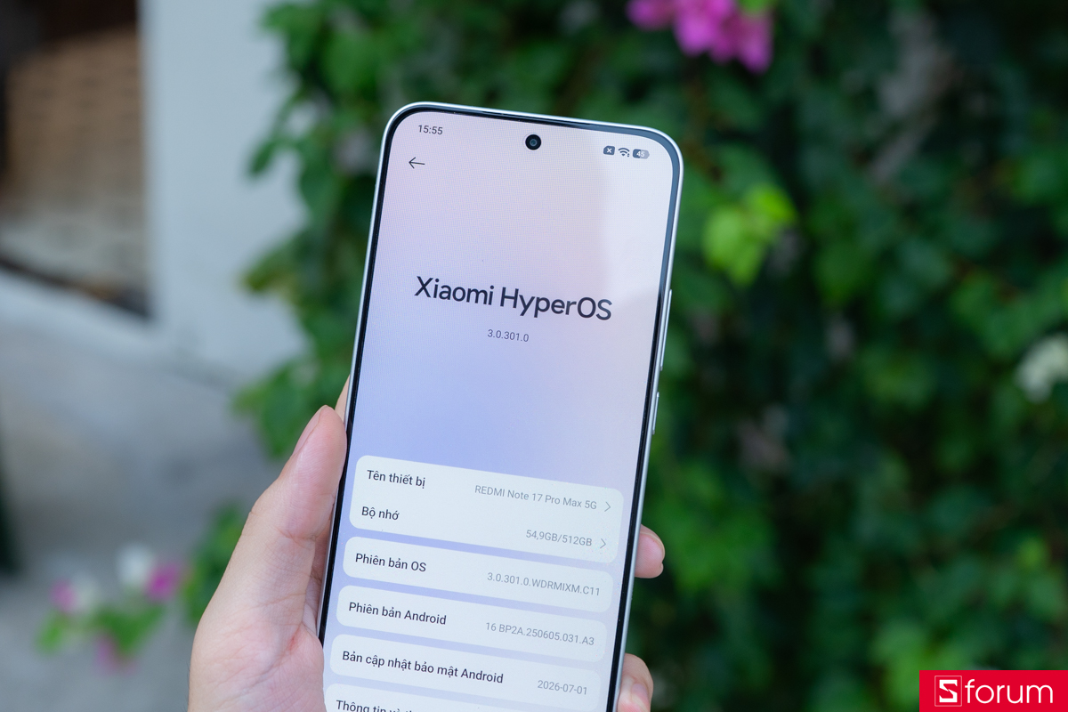 Trên tay và trải nghiệm phần mềm của Xiaomi REDMI Note 17 Pro Max