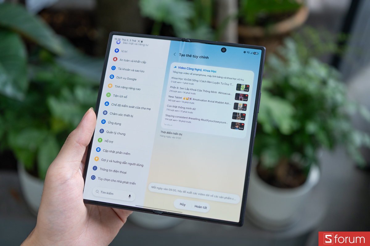 Đánh giá One UI 9 với các tính năng AI