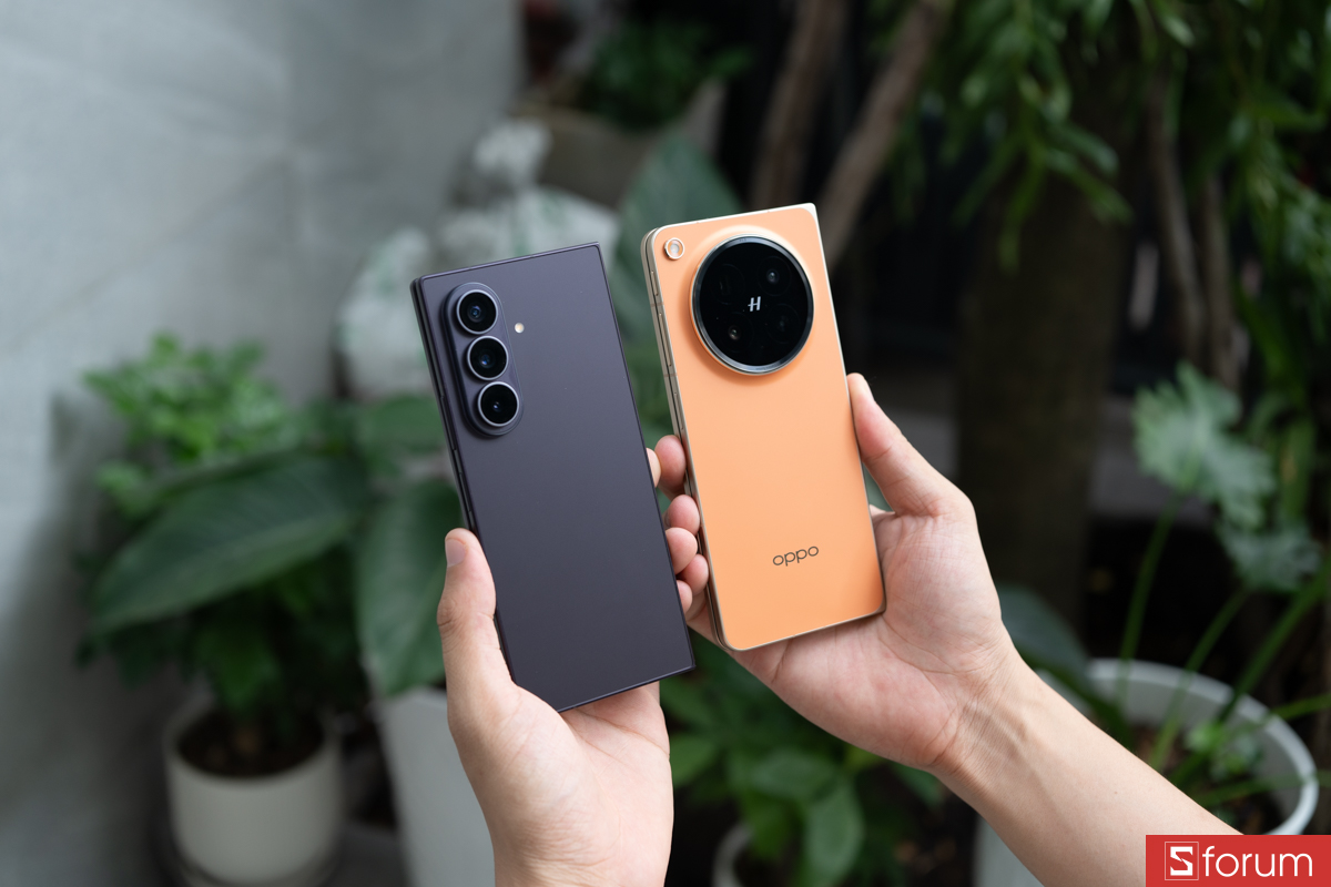 So sánh camera khi đặt Galaxy Z Fold8 Ultra cạnh Find N6