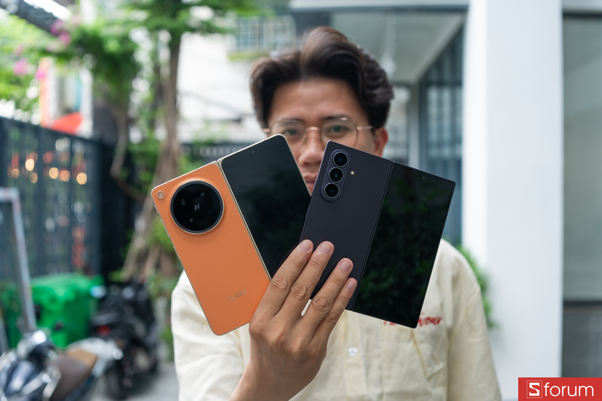 So sánh camera khi đặt Galaxy Z Fold8 Ultra cạnh Find N6