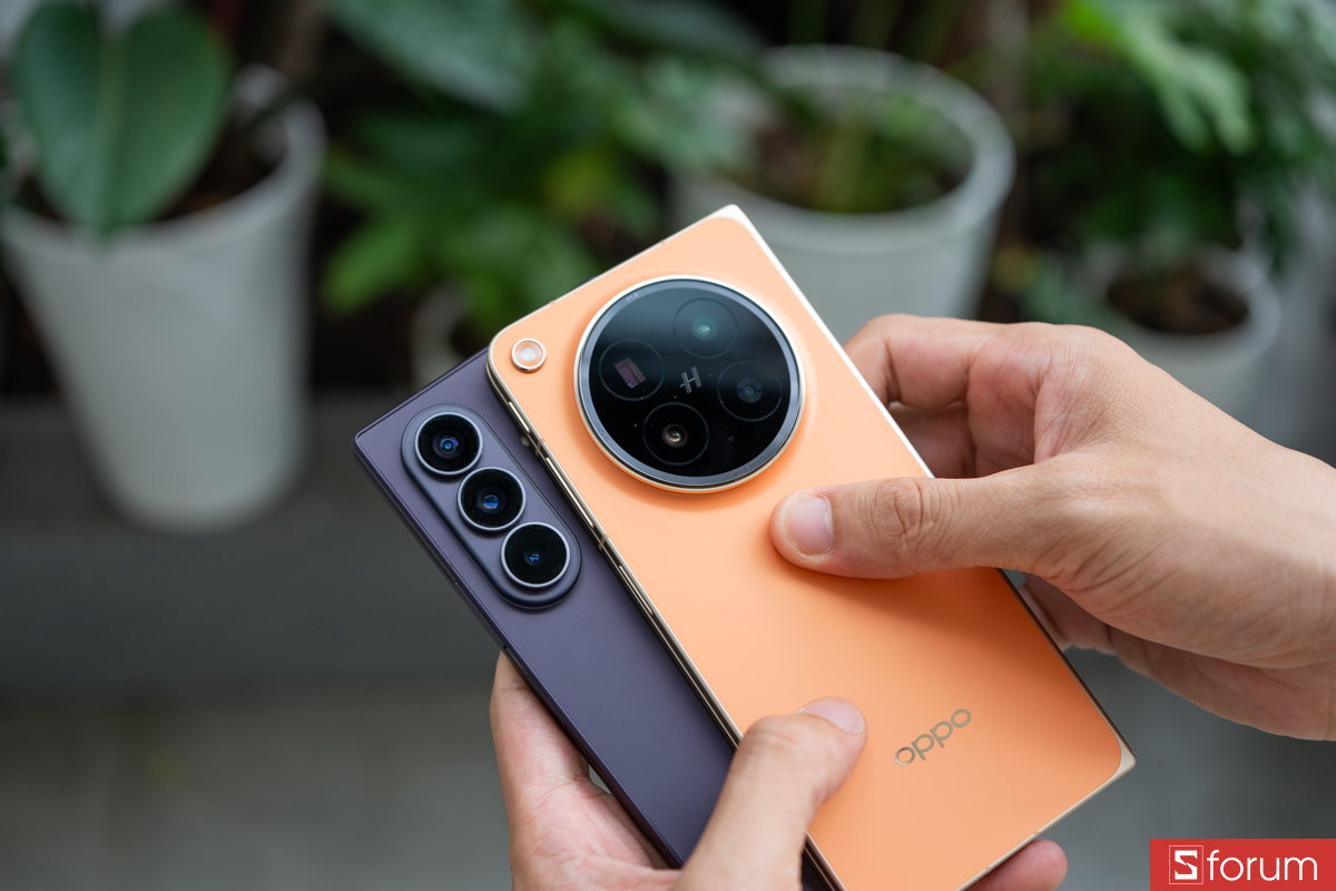 So sánh camera khi đặt Galaxy Z Fold8 Ultra cạnh Find N6
