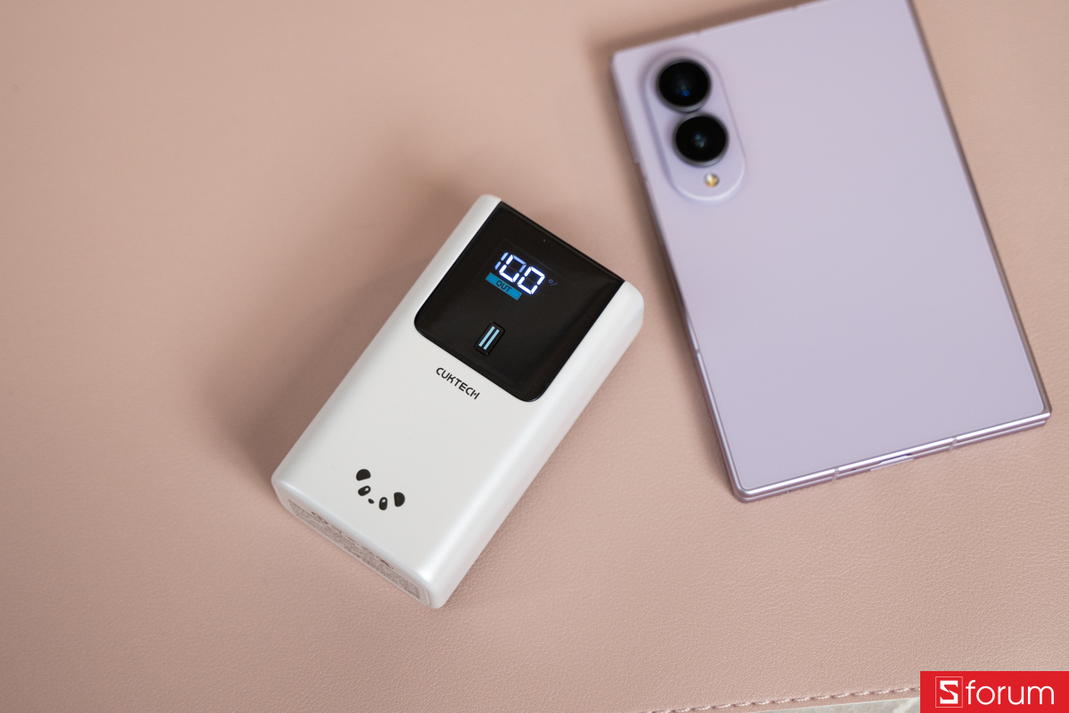 Trên tay và thử nghiệm sạc CUKTECH 10 Mini (PB1055)