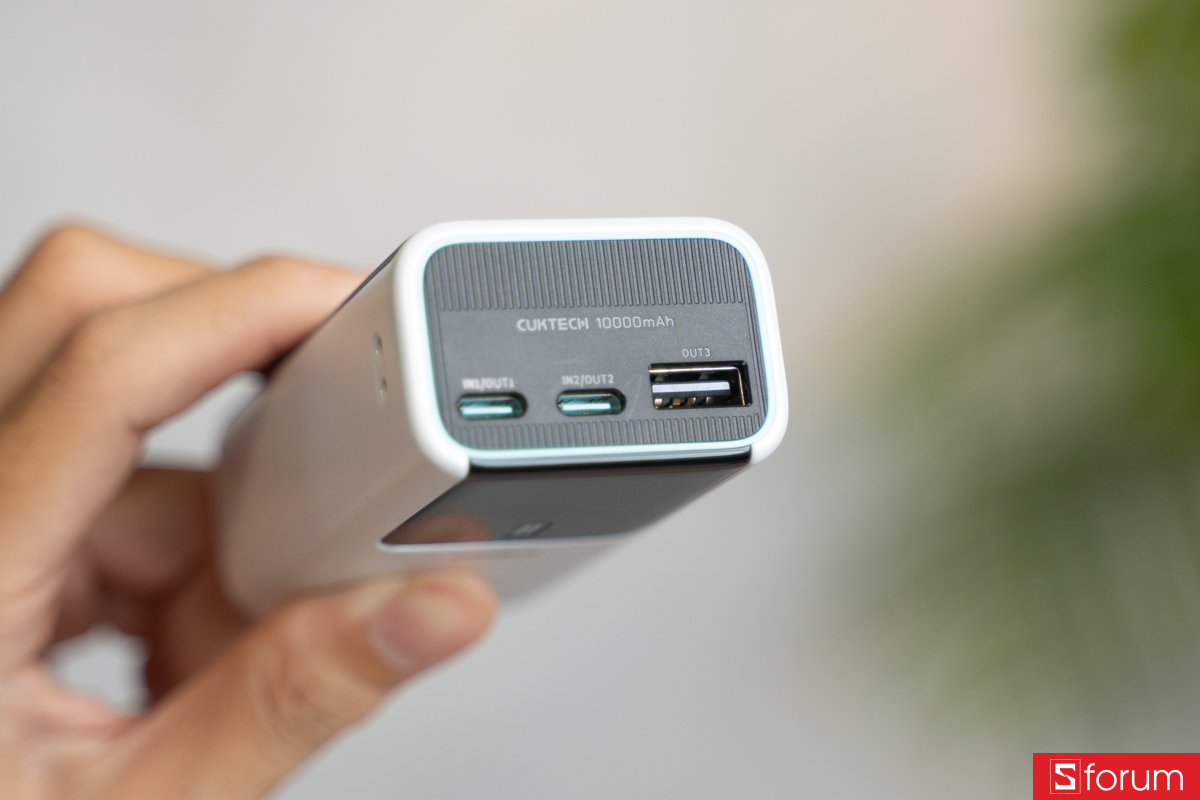 Trên tay và thử nghiệm sạc CUKTECH 10 Mini (PB1055)