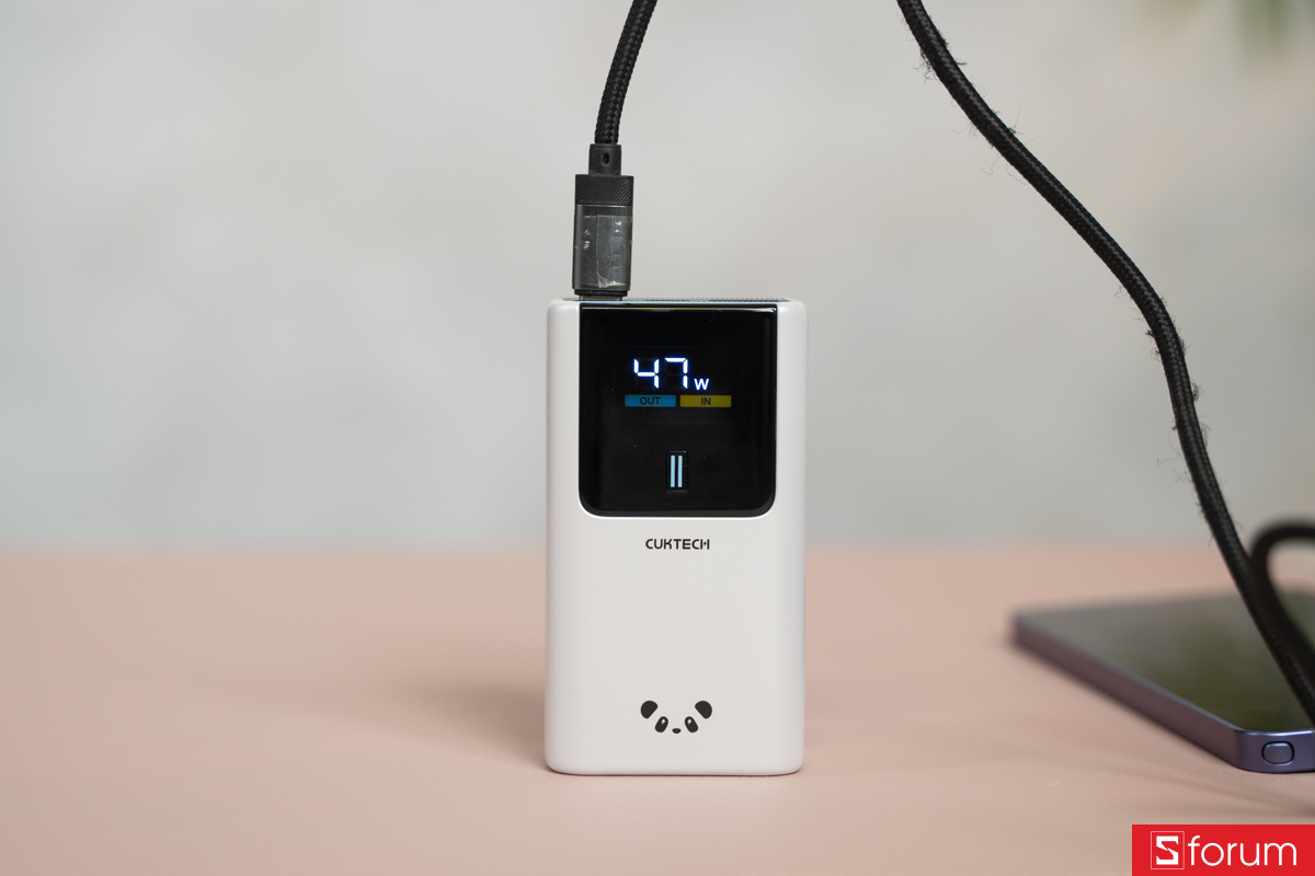 Trên tay và thử nghiệm sạc CUKTECH 10 Mini (PB1055)