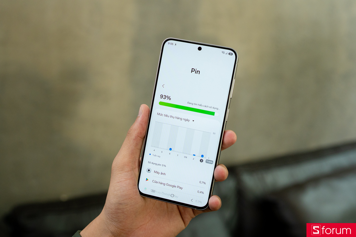 Trên tay và trải nghiệm pin của Samsung Galaxy S26 FE