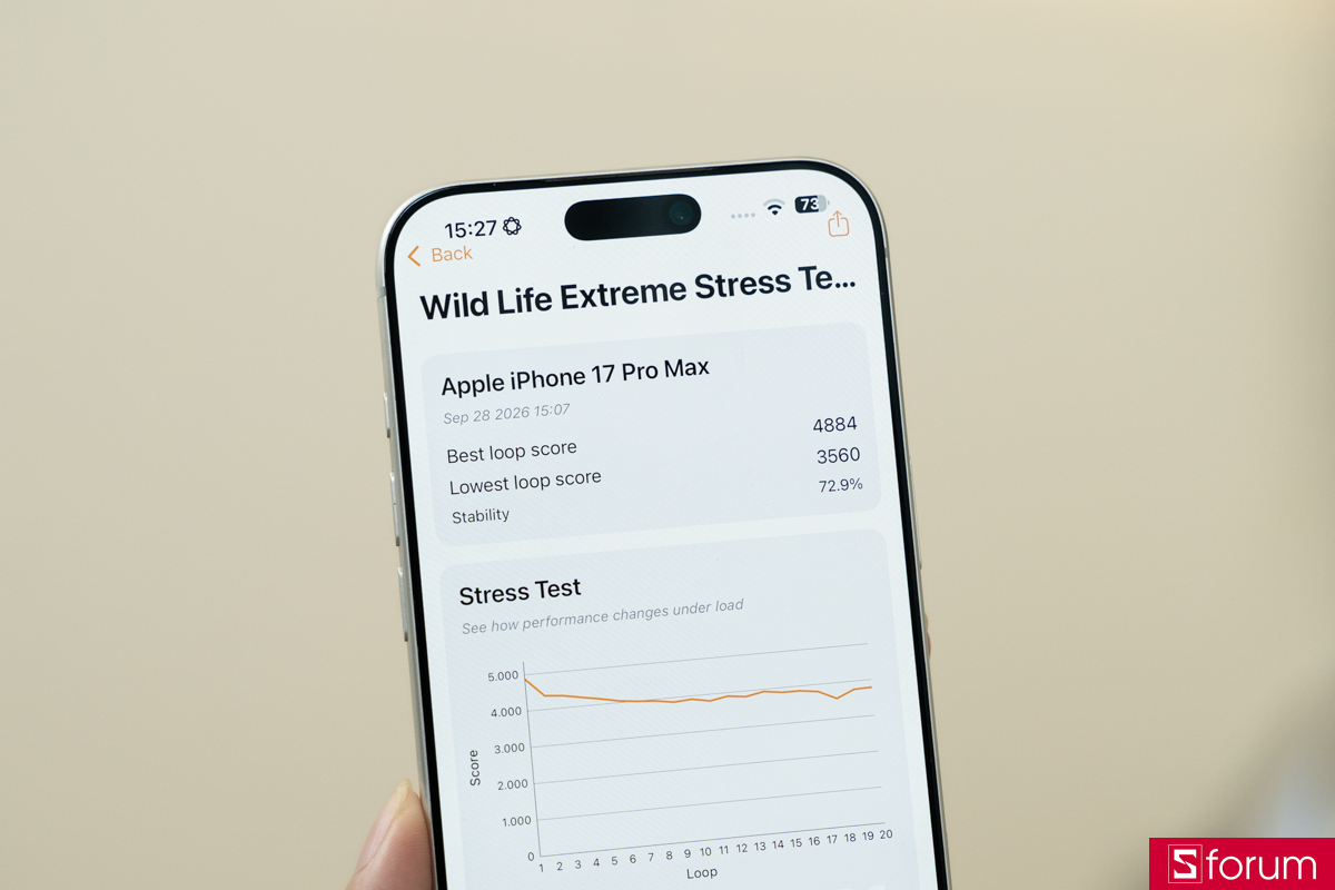 Đánh giá hiệu năng iOS 27