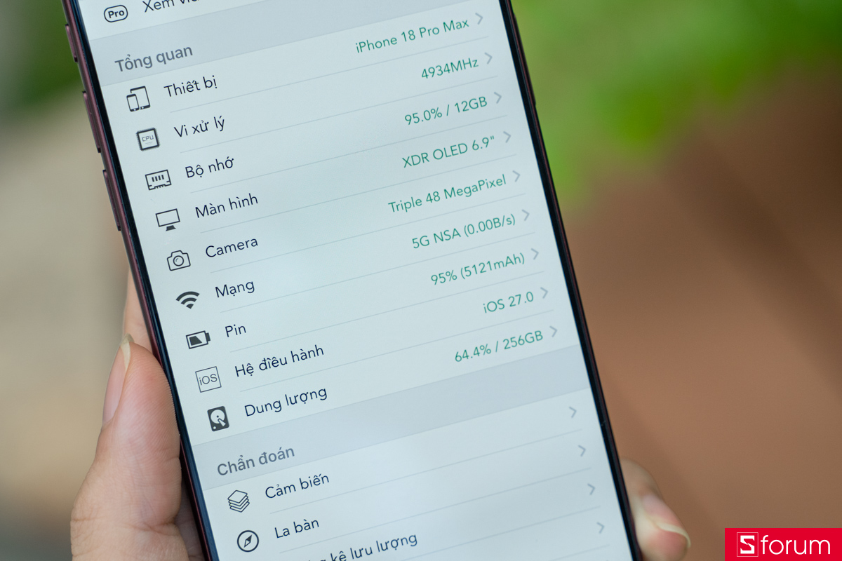 Đánh giá thời lượng pin iPhone 18 Pro Max