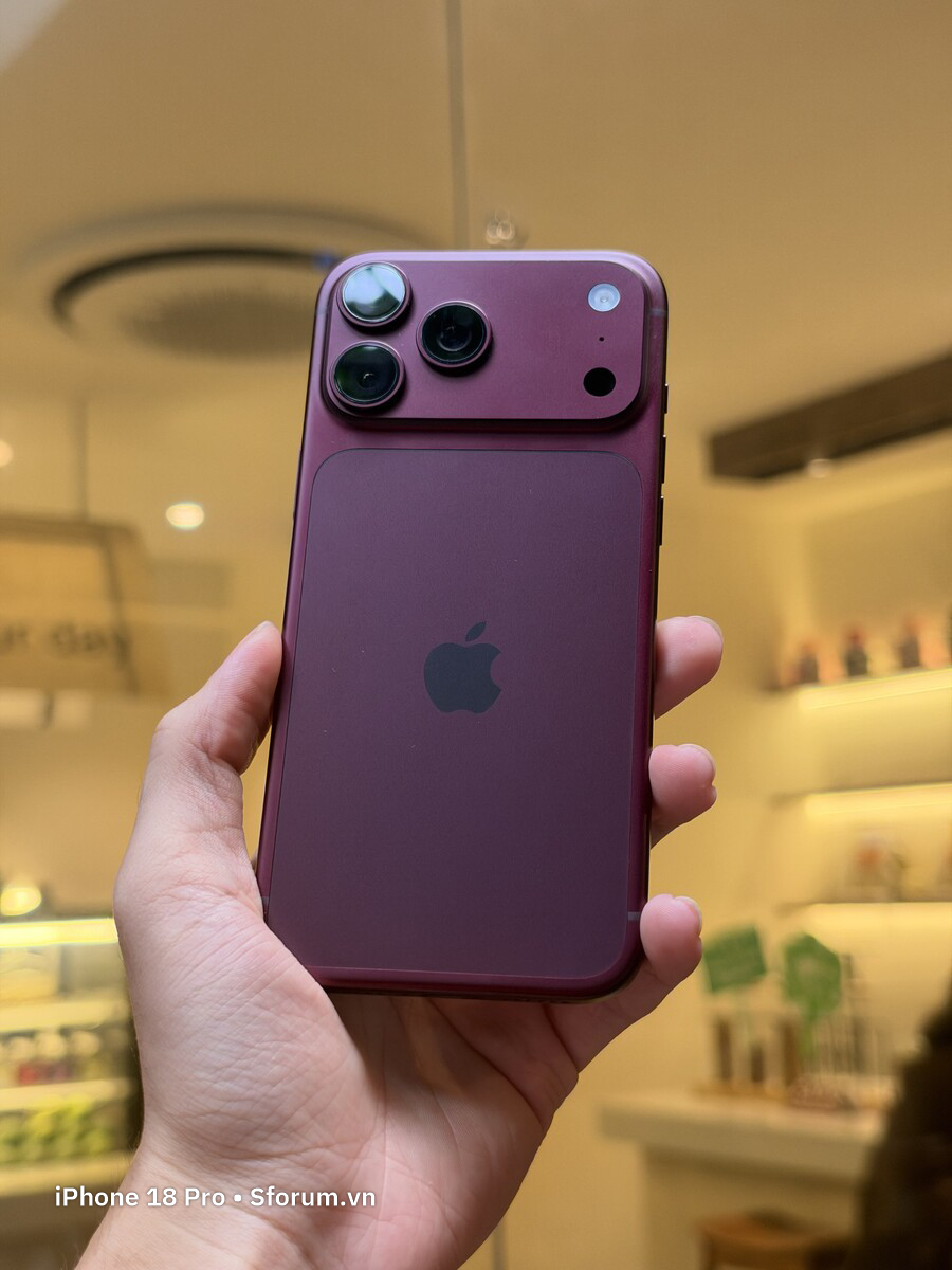 Trải nghiệm khẩu độ biến thiên trên iPhone 18 Pro