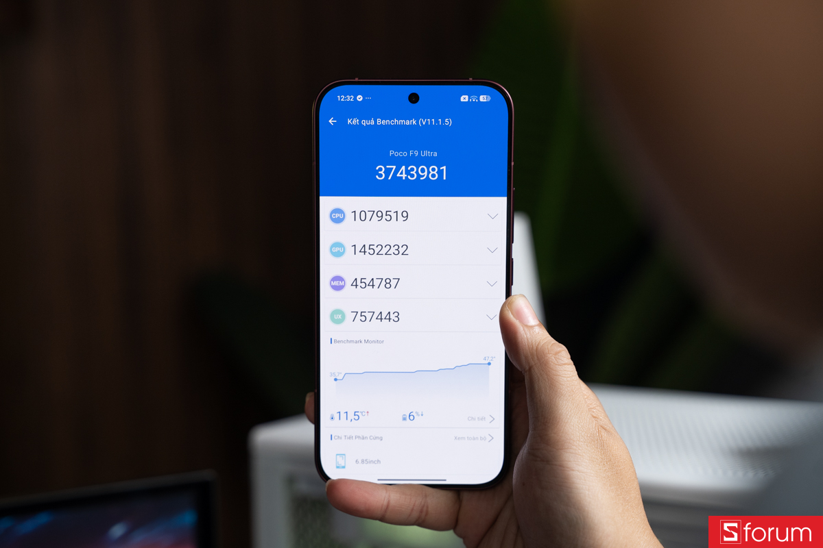 Trên tay và trải nghiệm hiệu năng của Xiaomi POCO F9 Ultra
