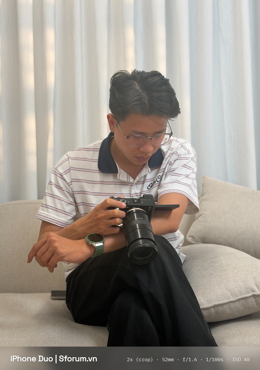 Đánh giá camera iPhone Duo với ảnh chân dung