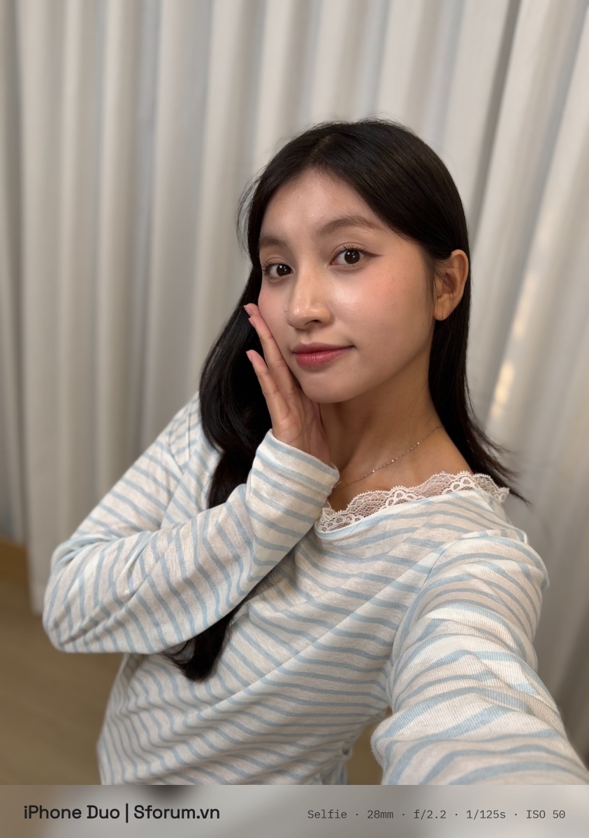 Đánh giá camera iPhone Duo với ảnh selfie