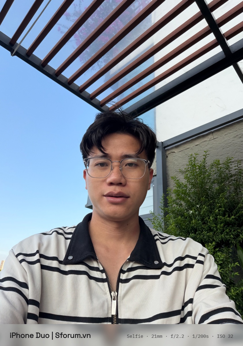 Đánh giá camera iPhone Duo với ảnh selfie