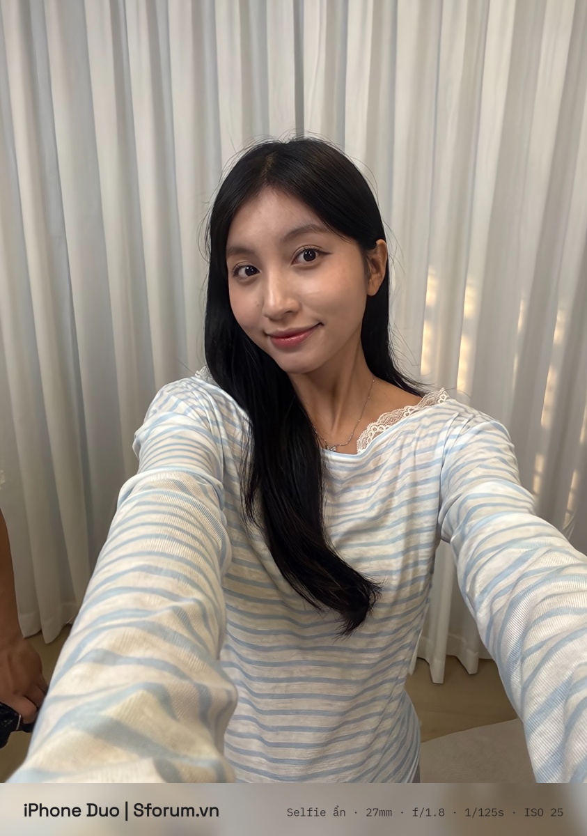 Đánh giá camera iPhone Duo với ảnh selfie