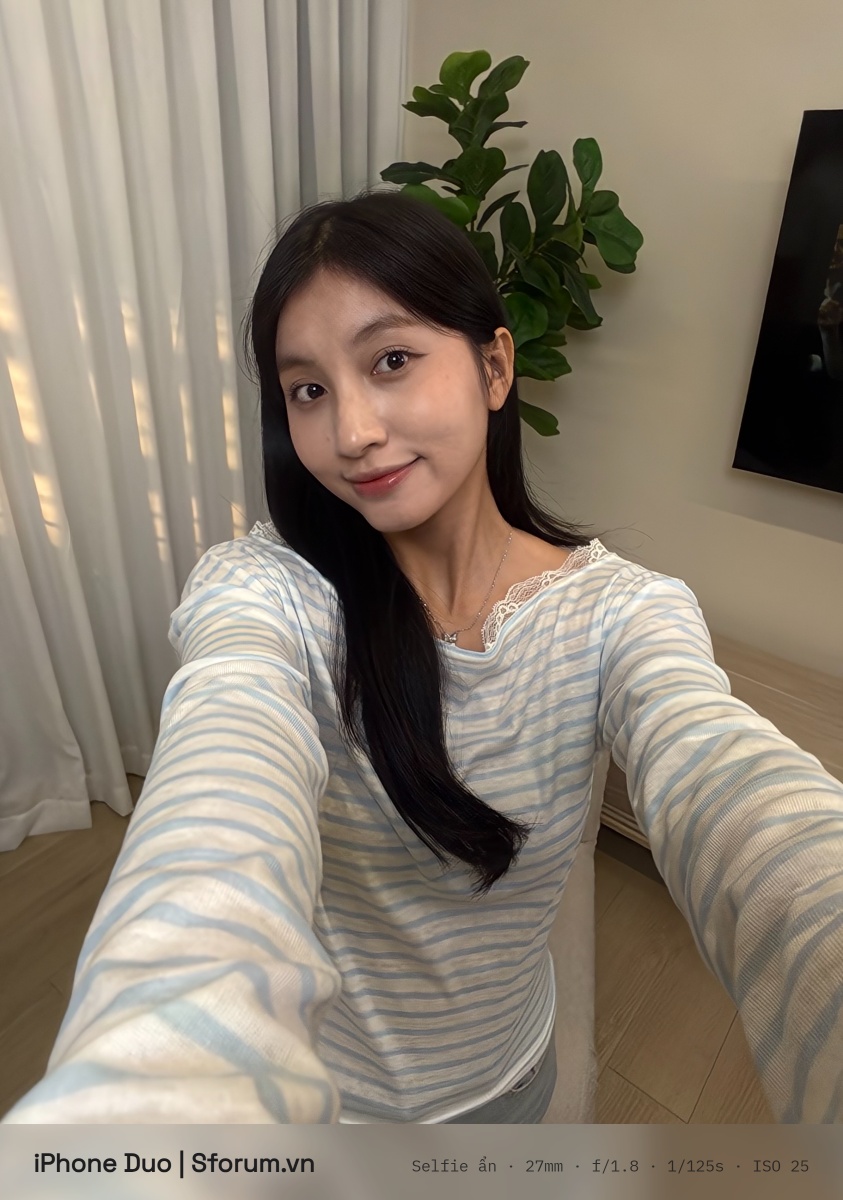 Đánh giá camera iPhone Duo với ảnh selfie
