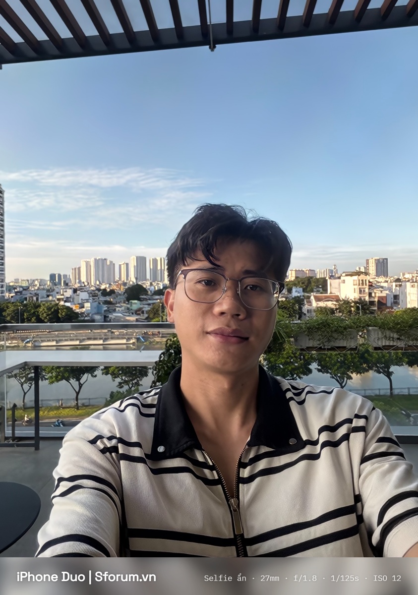 Đánh giá camera iPhone Duo với ảnh selfie