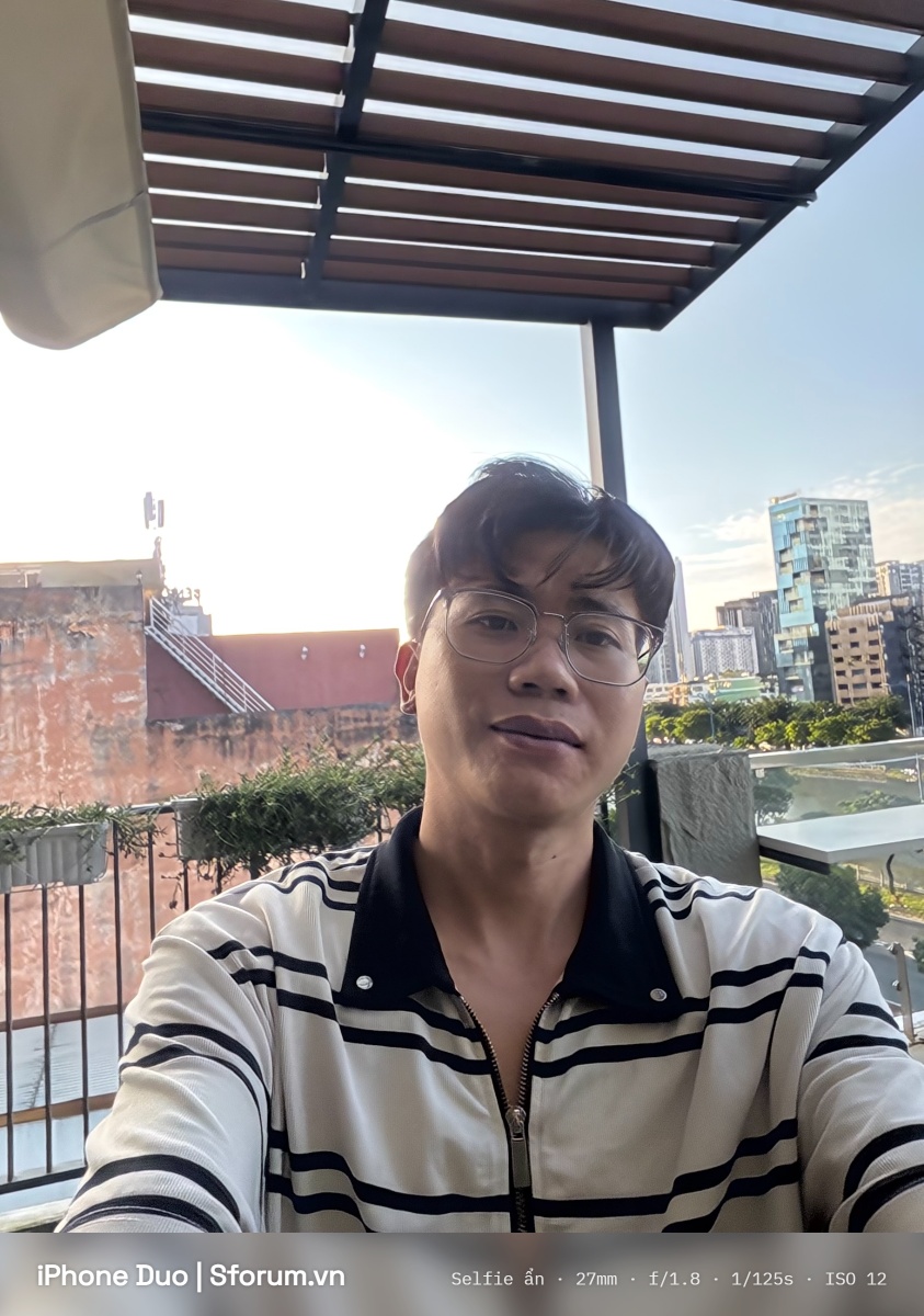 Đánh giá camera iPhone Duo với ảnh selfie