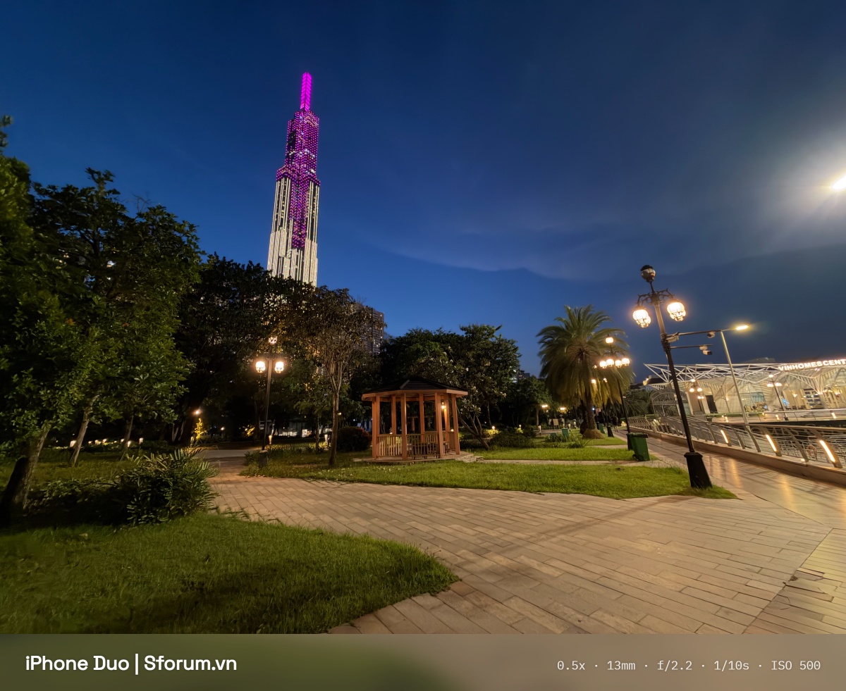 Đánh giá camera iPhone Duo trong điều kiện thiếu sáng