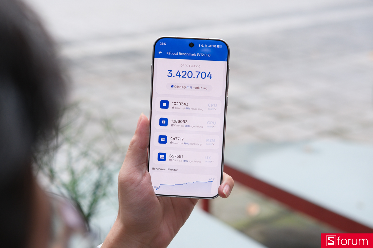 Đánh giá hiệu năng OPPO Find X10 với các phần mềm benchmark