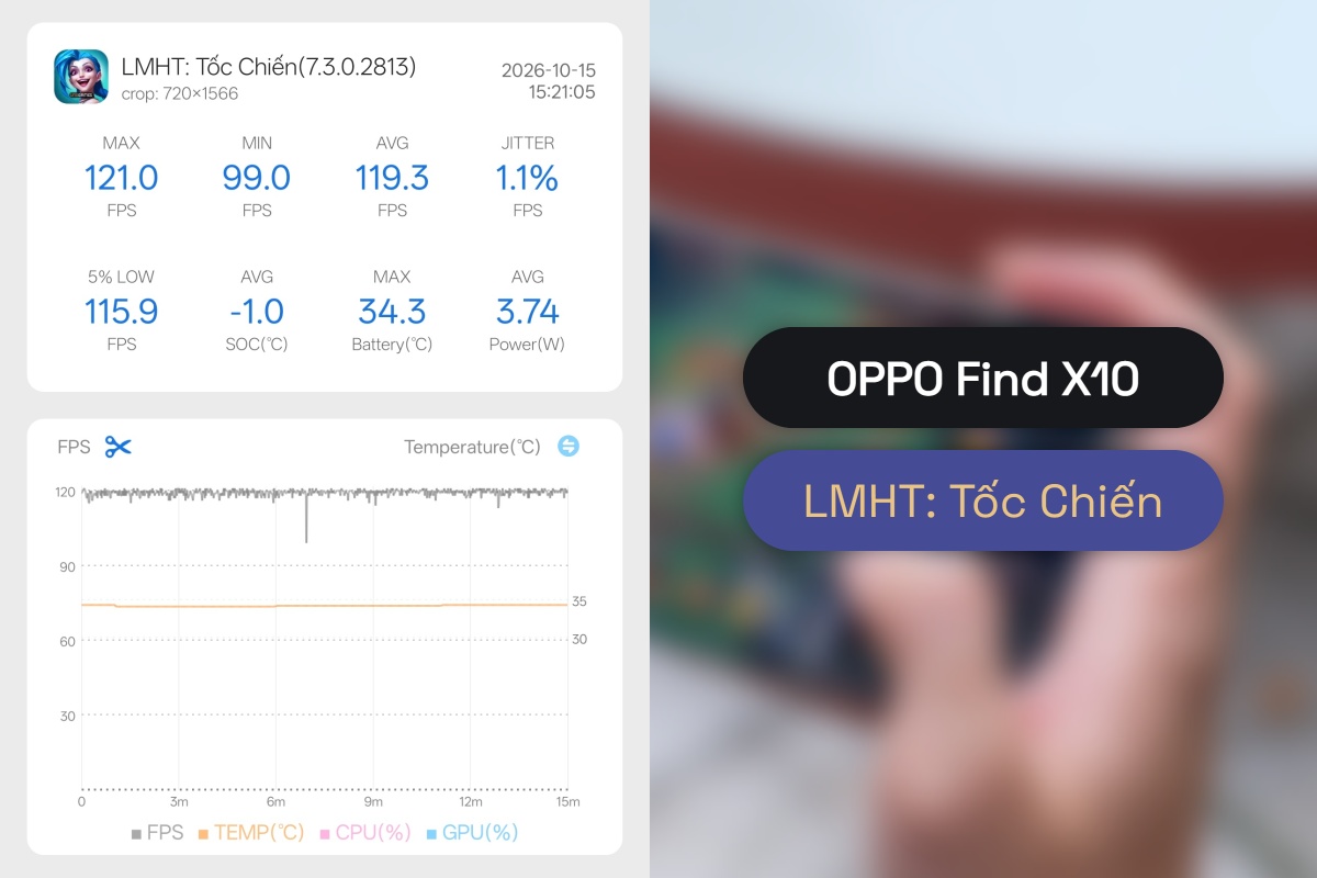 Đánh giá hiệu năng OPPO Find X10 với các tựa game