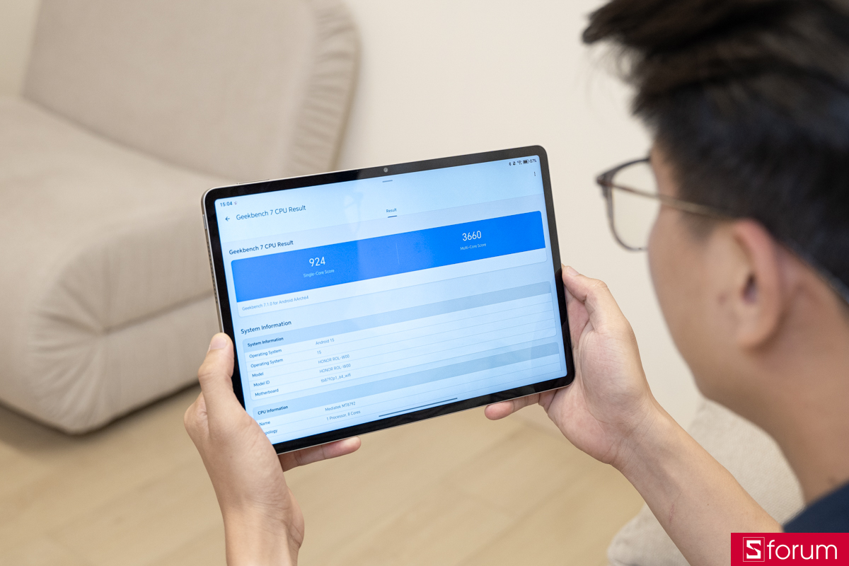 Đánh giá hiệu năng HONOR Pad V9