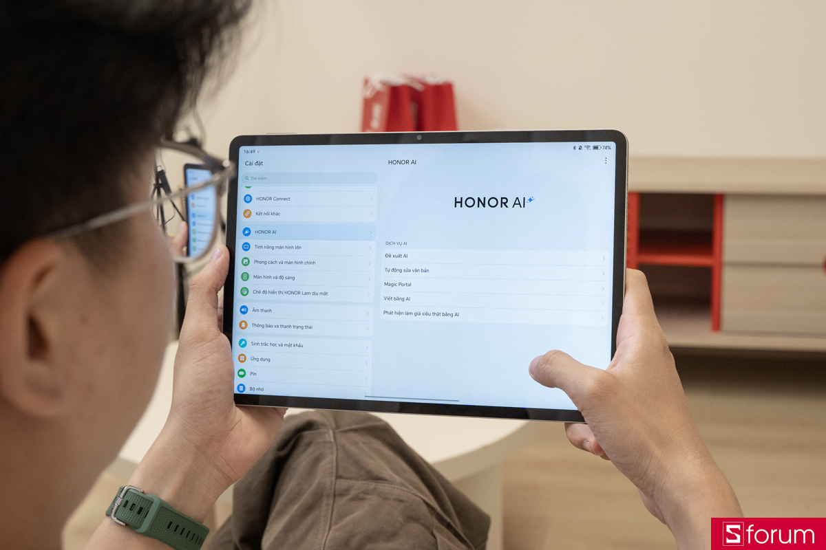 Đánh giá phần mềm HONOR Pad V9