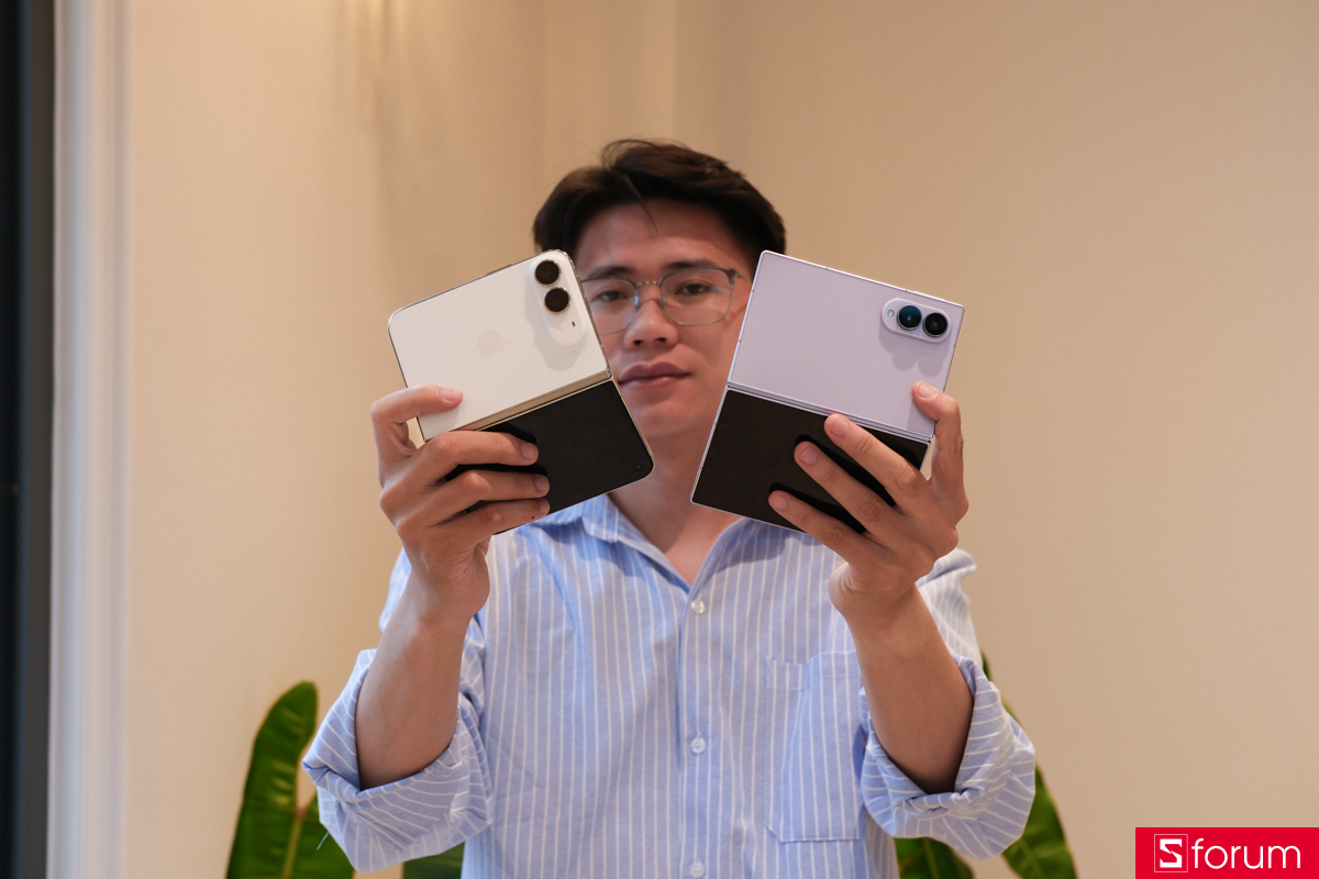 Đặt iPhone Duo cạnh Samsung Galaxy Z Fold8 và so sánh hiệu năng